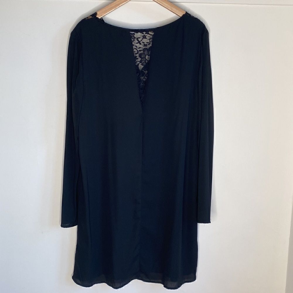 NWT Tom Tailor Black Sheath Dress with Bell Sleeves - Picture 12 of 15